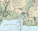 2018 Nautical Chart of the Delaware Bay