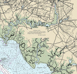 2018 Nautical Chart of the Delaware Bay