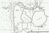 1966 Nautical Chart of North Manitou Island Group Lake Michigan