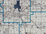 1876 Map of Howard County Indiana