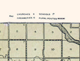 1907 Map of Watonwan County Minnesota