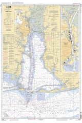 2008 Nautical Chart of Mobile Bay Alabama