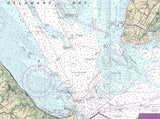 2018 Nautical Chart of the Delaware Bay