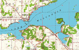 1959 Map of Lake Wisconsin