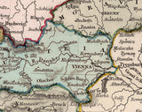 1832 Map of The Austrian Empire