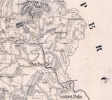 1866 Map of Madison County Virginia