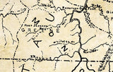 1776 Map of West Augusta County Virginia