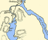 1896 Map of Lake George New York