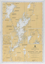 1925 Map of Reindeer Lake Area Manitoba and Saskatchewan Canada