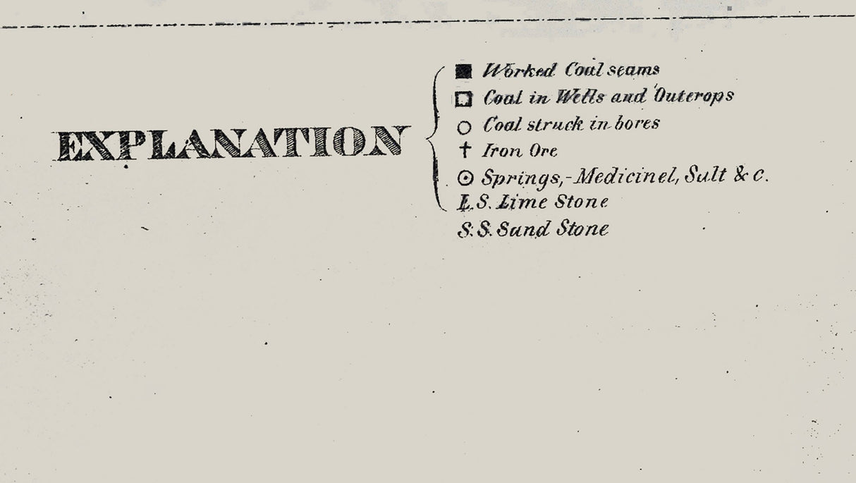 1872 Map of Pike and Dubois County Indiana