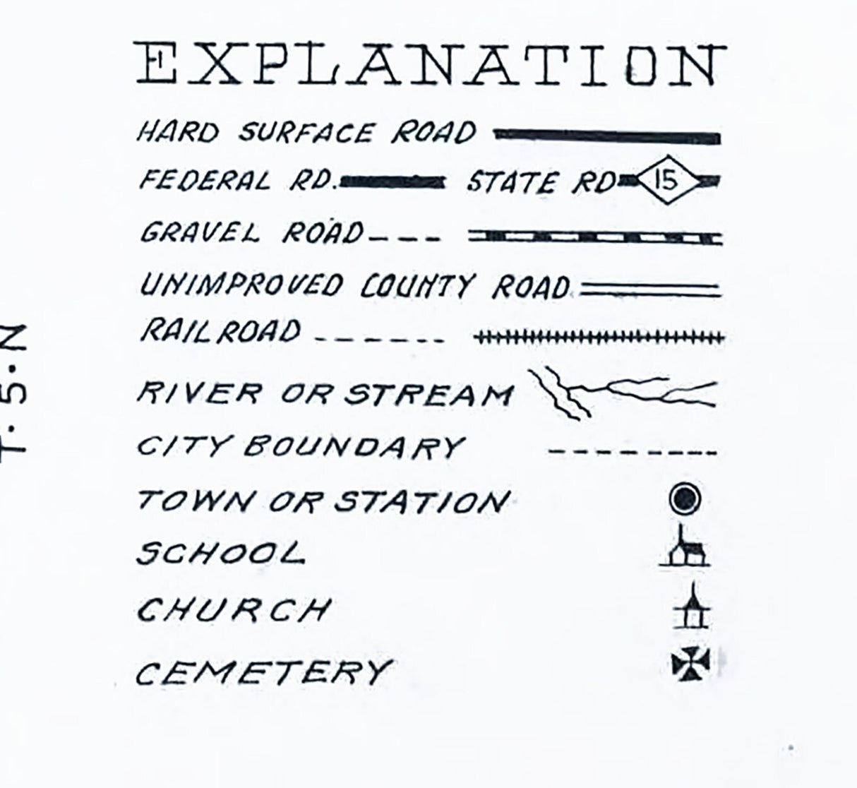1920 Map of Genesee County Michigan