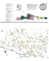 1914 Town Map of Ketchikan Alaska