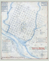 1839 Map of Austin Texas