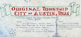1839 Map of Austin Texas