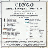 1879 Map of Congo Democratic Republic