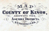 1869 Map of Kings County New York