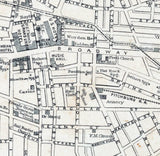 1895 Map of Saratoga Springs New York