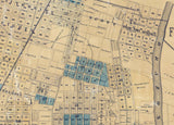 1891 Map of Waco Texas