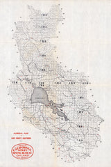 1901 Mineral Map of Lake County California