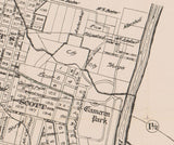 1913 Map of Waco Texas
