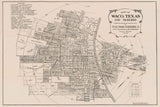 1913 Map of Waco Texas