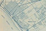 1919 Map of Salt Lake Oil Field Los Angeles County California