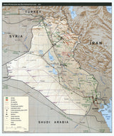 2002 Map of Iraq's Oil and Gas Infrastructure