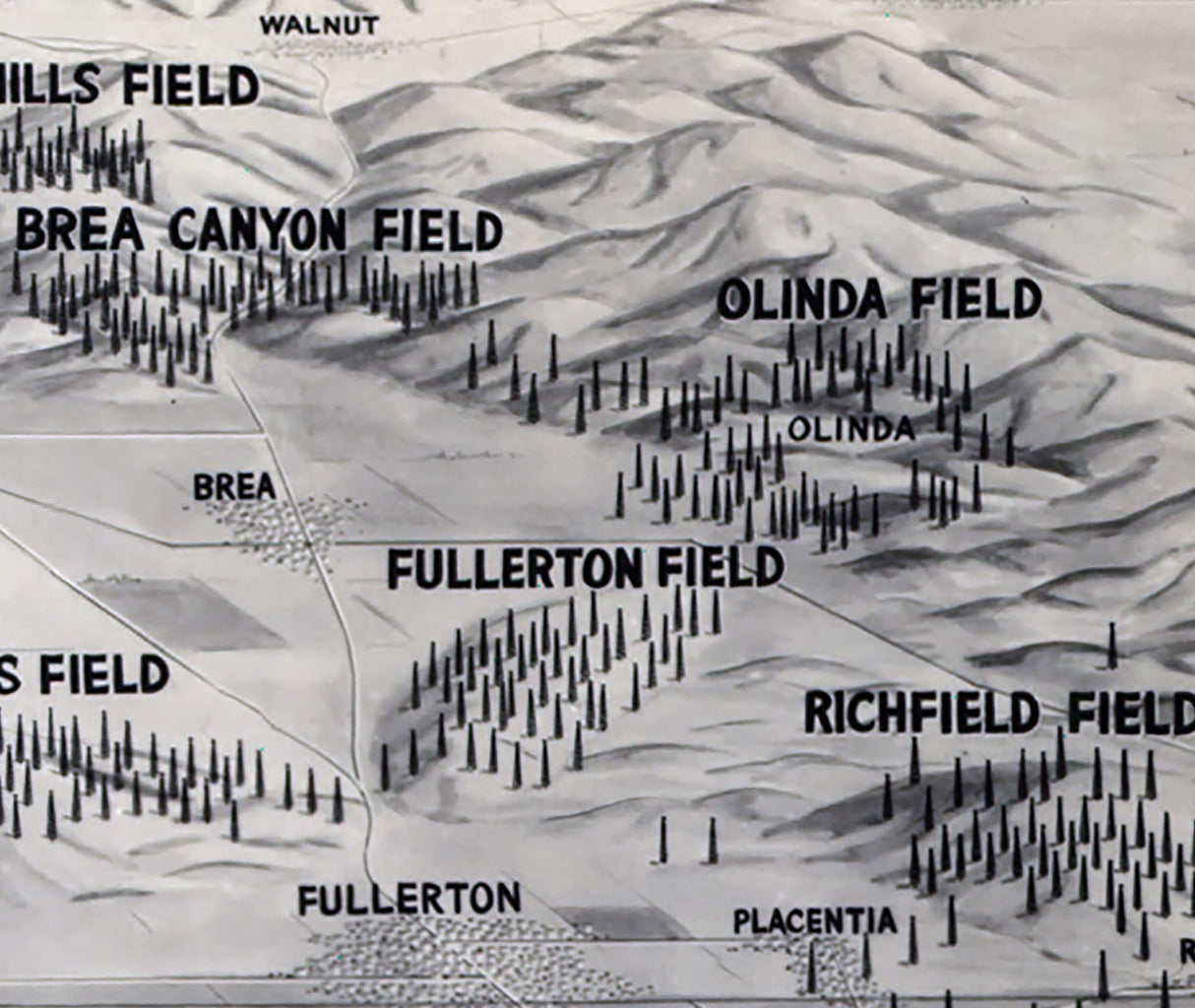 1922 Los Angeles California Region Oil Fields