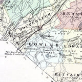 1865 Map of Saint Lawrence County New York