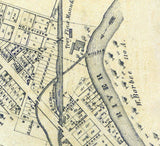1858 Map of Troy Miami County Ohio