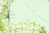 1938 Map of Clear Lake California