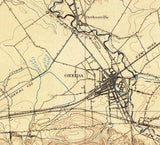 1895 Map of Oneida Lake New York