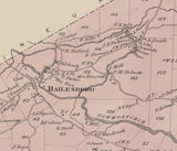 1865 Map of Fowler Township Saint Lawrence County New York