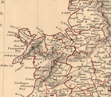 1842 Map of The British Isles