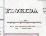 1844 Map of Florida