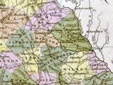 1844 Map of The State of Georgia