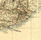 1857 Map of South Africa