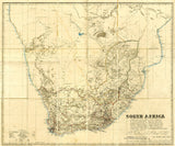 1857 Map of South Africa
