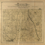 1892 Map of Nunda Township McHenry County Illinois