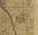 1892 Map of Nunda Township McHenry County Illinois