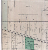 1892 Town Map of Marengo McHenry County Illinois