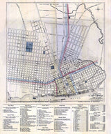 1853 Map of Mobile Alabama