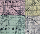 1892 Map of McHenry County Illinois