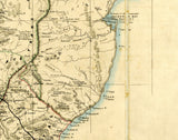 1857 Map of South Africa