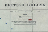 1908 Map of British Guiana