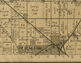 1892 Map of Nunda Township McHenry County Illinois