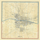 1897 Town Map of Ashland Ohio