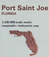 1978 Nautical Map of Port Saint Joe Florida