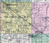 1892 Map of McHenry County Illinois