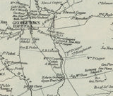 1864 Map of Bart Township Lancaster County Pennsylvania